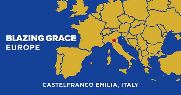 Blazing Grace Euroopassa